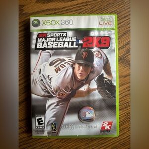 Xbox 360 MLB 2K9 Game